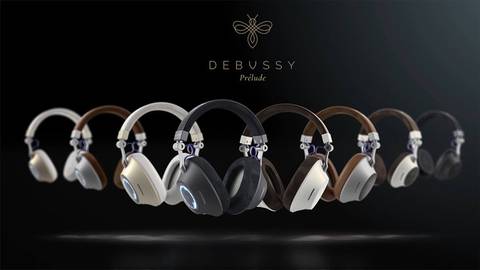 Le casque audio français haut de gamme Debussy Prelude vu à la CES 2018