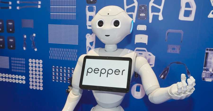 Bonjour, je m'appelle Pepper, le robot humanoïde